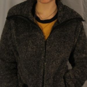 Gray Sherpa Jacket